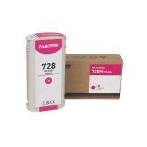 Компатибилен мастилен пълнеж F9J66A, no.728 M, 130ml за принтери HP (ORINK BULK)