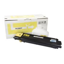 Компатибилен тонерен пълнеж 1T02KTANL0, TK580Y, 2800 листове за принтери Kyocera (Orink white box)