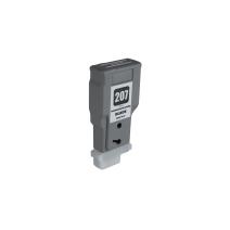 Обновен мастилен пълнеж 8789B001, PFI207BK, 300ml за принтери Canon (BULK)